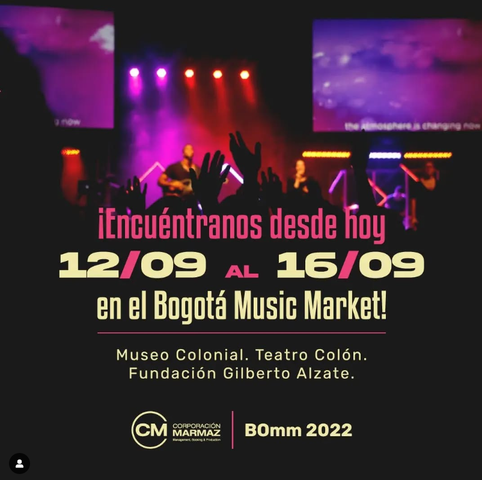 Participación de Marcelo Mazzini en Bogotá Music Market